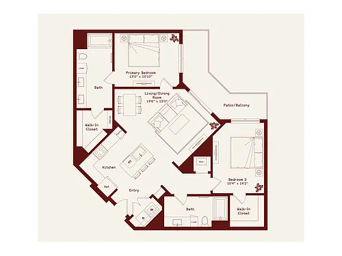 Floor plan Toliver