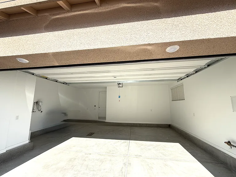 2 Car Garage with Extra Storage Area