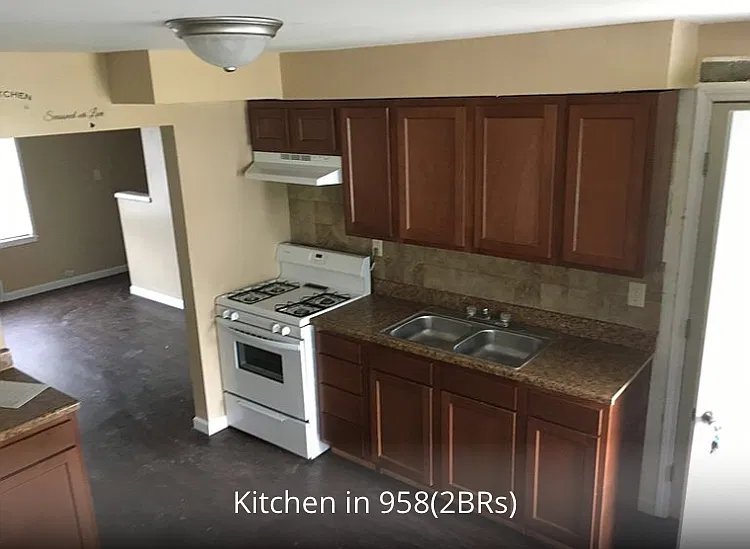Kitchen 958 gas stove
