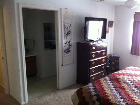 Master bedroom and bath