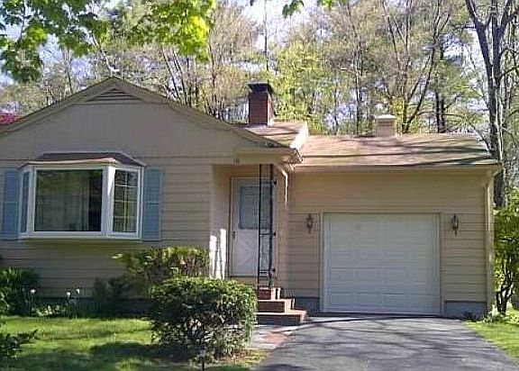 Outside rt - new garage door