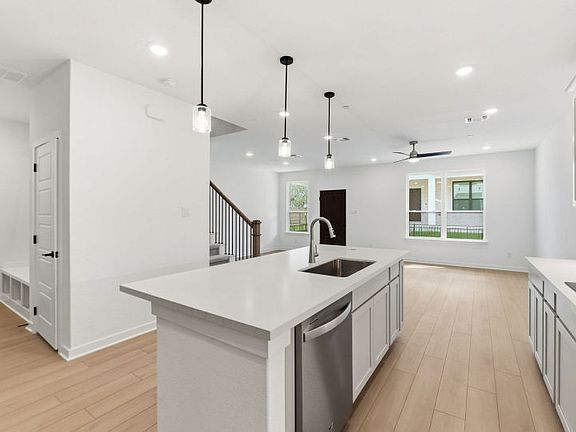Kitchen Open to the Gathering Space