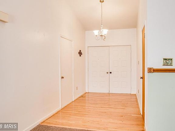 front foyer with access to garage