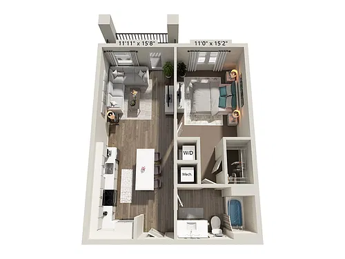 Floor plan A1