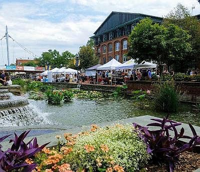Carroll Creek Promenade minutes from your doorstep