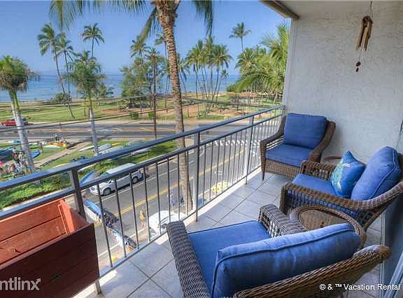 Visit the beautiful balcony for a breath of fresh Hawaii air