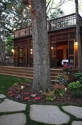 this is part of view the house looks out onto