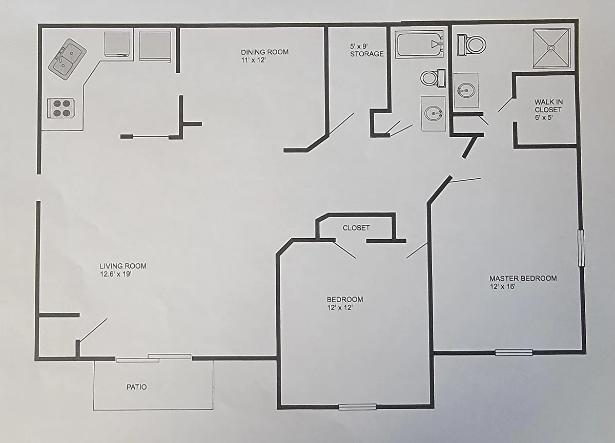 Floor plan Royal Park