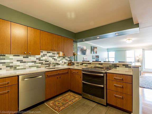 Newly remodeled kitchen