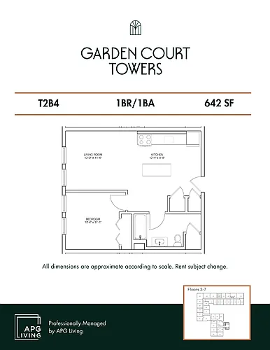 Floor plan T2B4