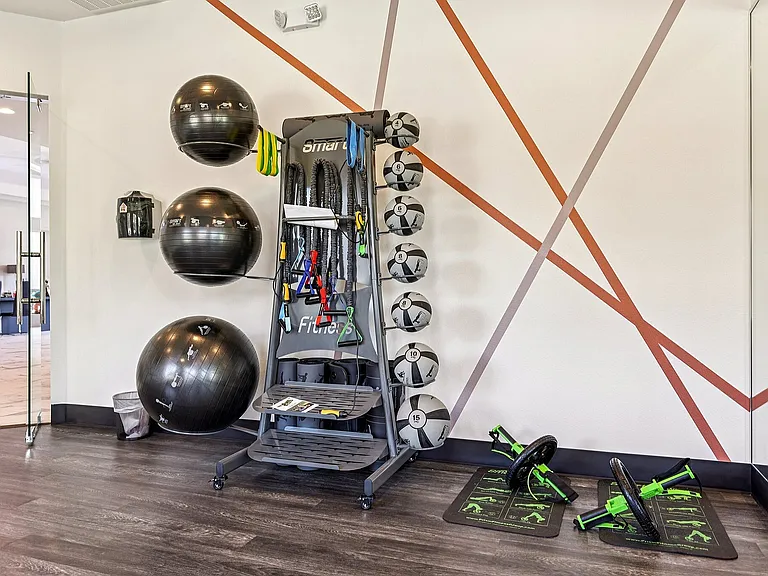 Yoga/Pilates Room Equipment