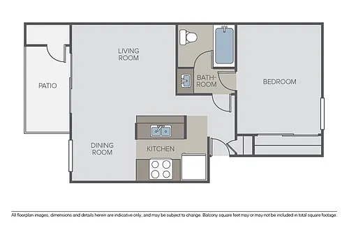 Floor plan Plan 1A