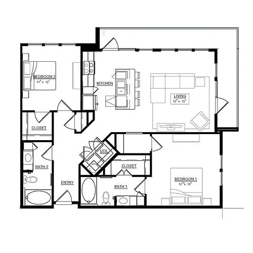 Floor plan Primrose | B1