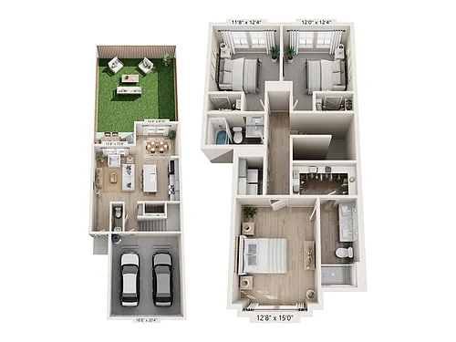 Floor plan C2C