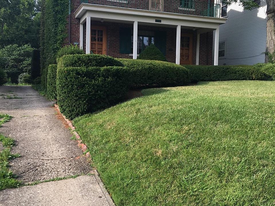 Second floor apartment in two-family on tree lined street.