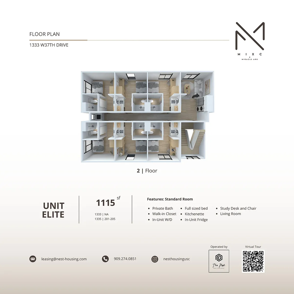 Floor plan Unit Elite