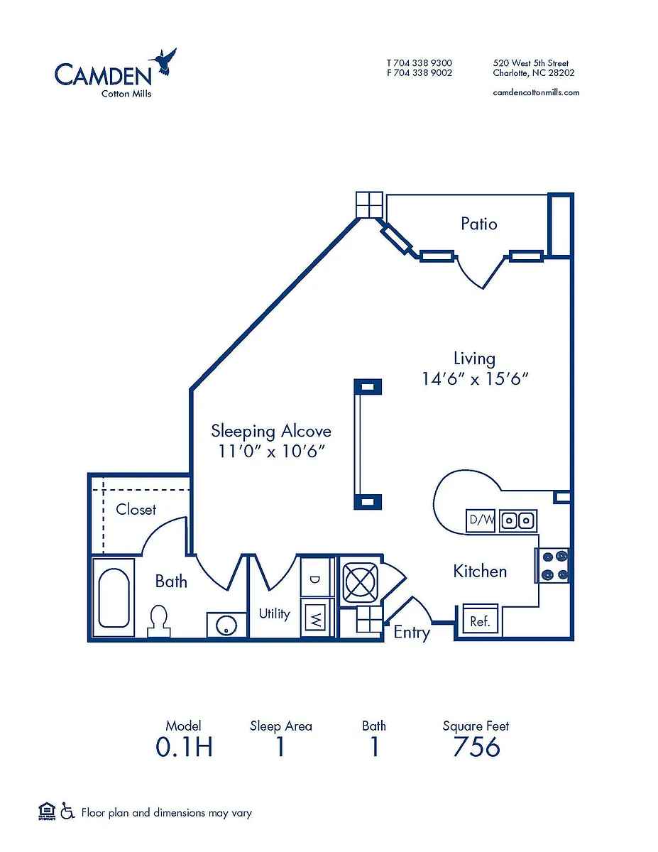 Floor plan 01H
