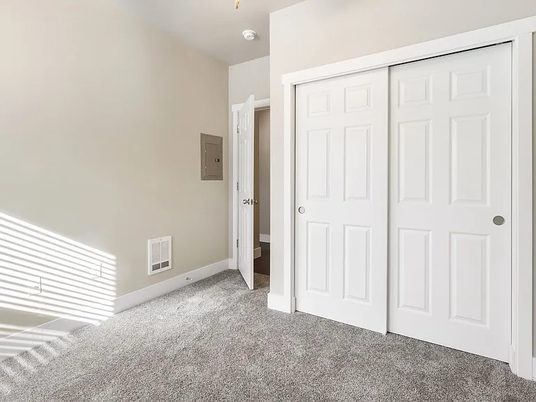 Primary bedroom with large closet