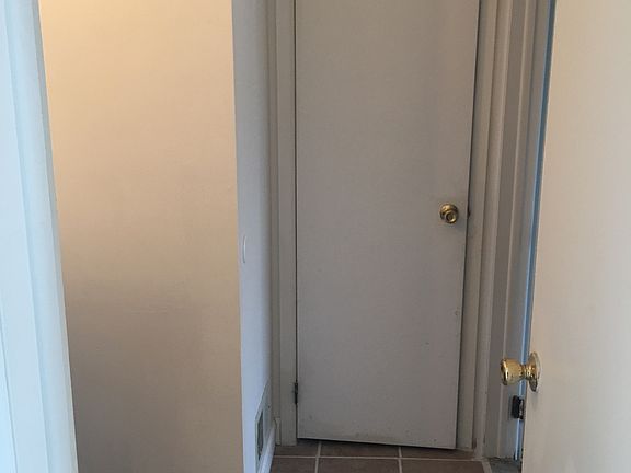 Closet in second floor half bath