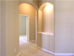 Lighted art nich for you to showcase your special heirloom or art piece.. Hall offers a space for a 