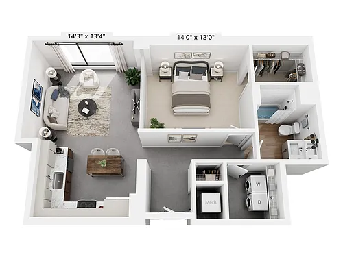 Floor plan Jones