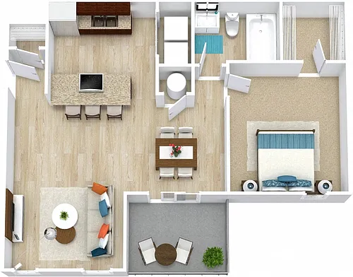 Floor plan A1