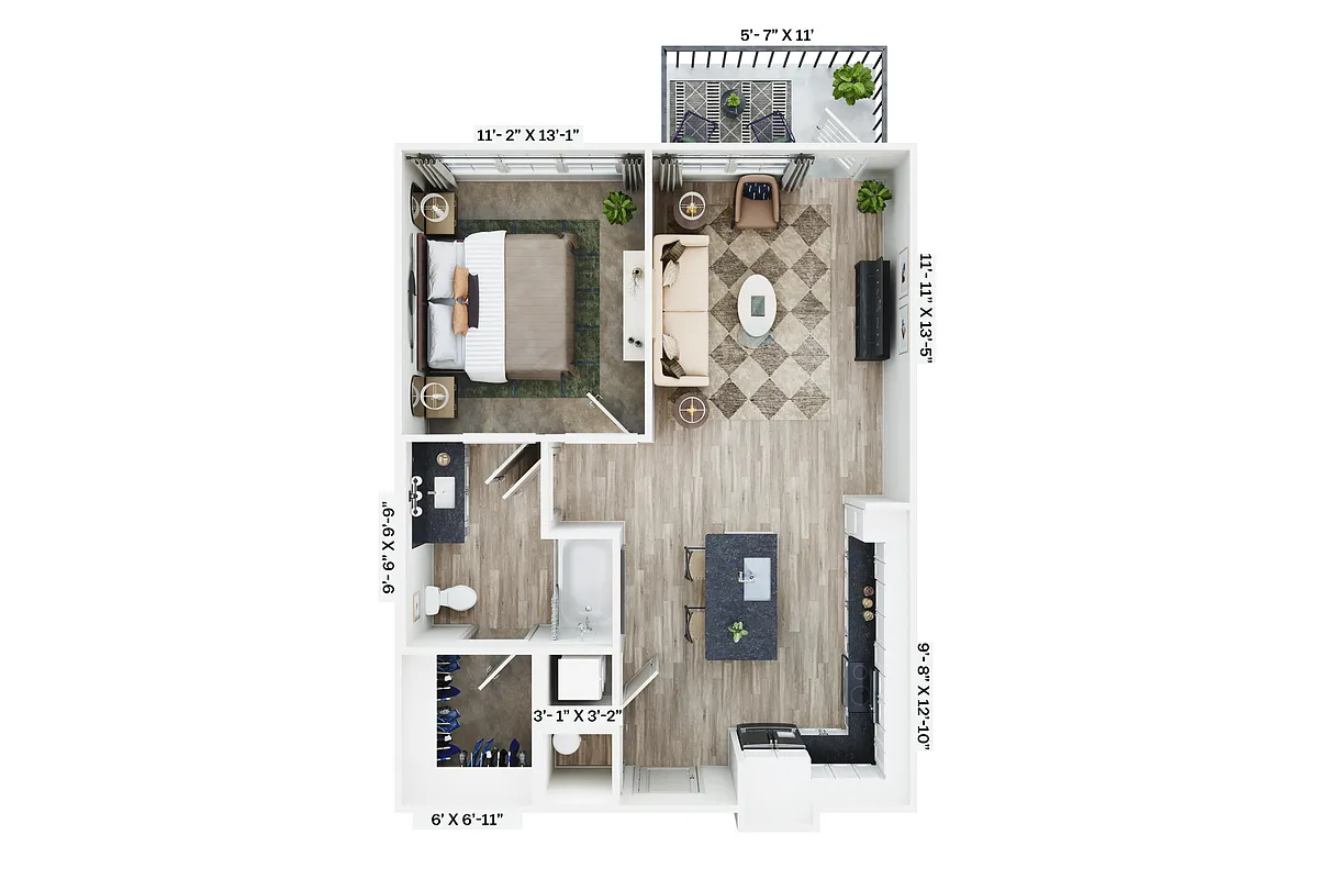Floor plan A1