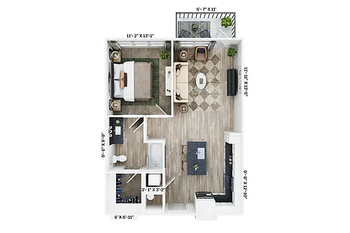 Floor plan A1