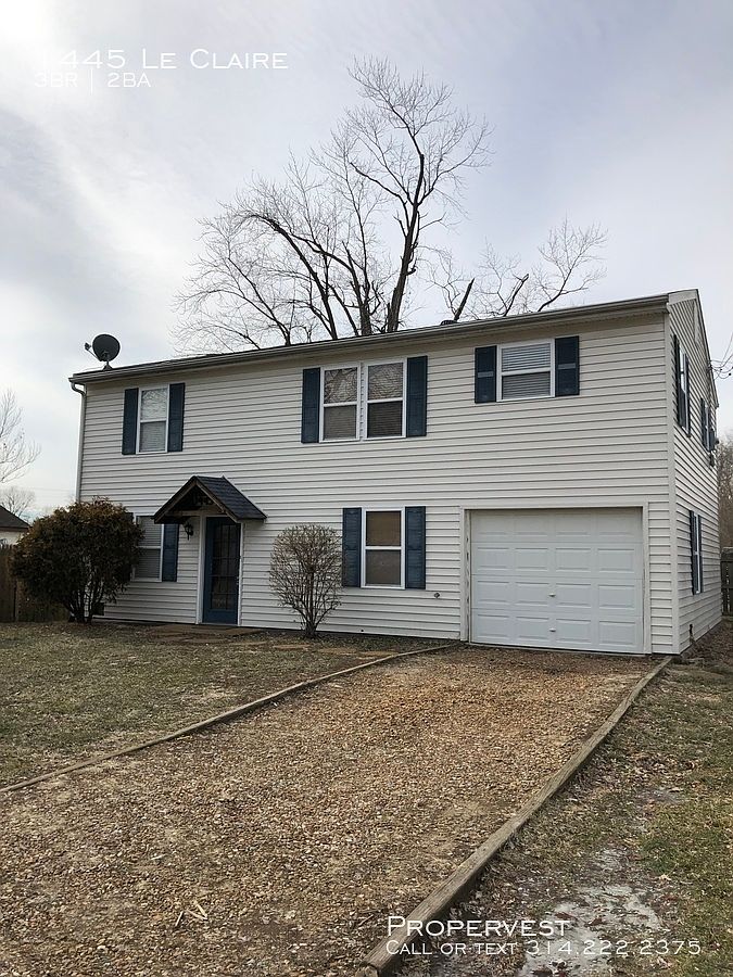 1445 Le Claire St, Portage Des Sioux, MO 63373 Zillow