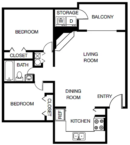 Floor plan 2A Renovation 2