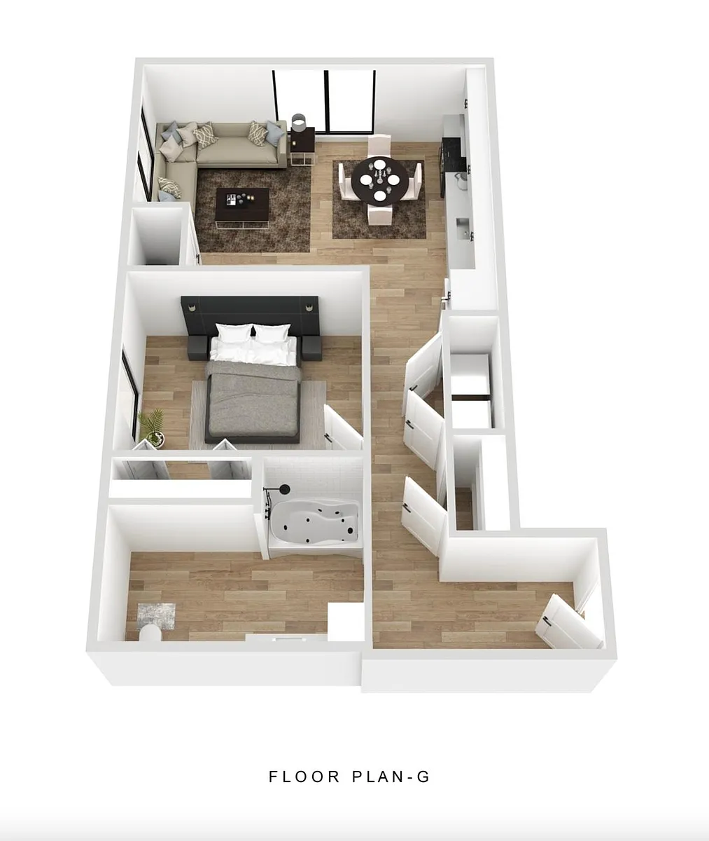 Floor plan G