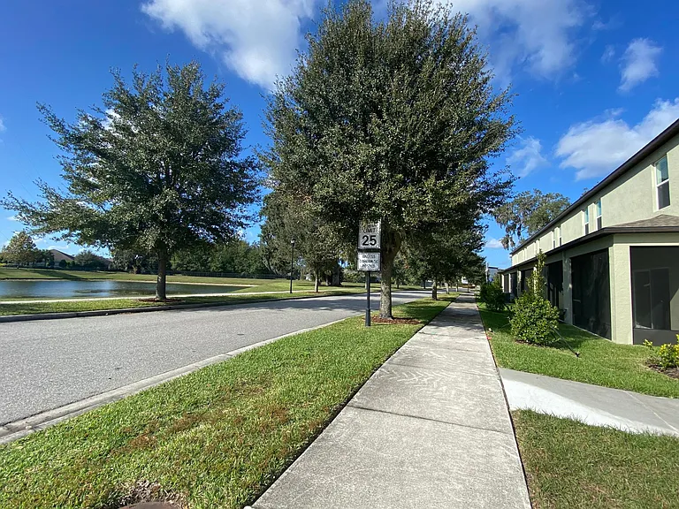 Backside street view