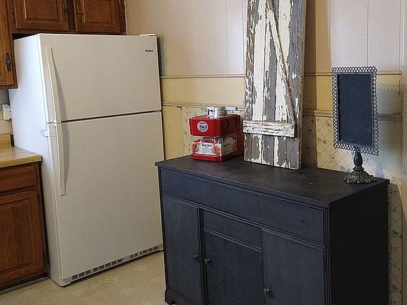 Kitchen Area w/Fridge Space.