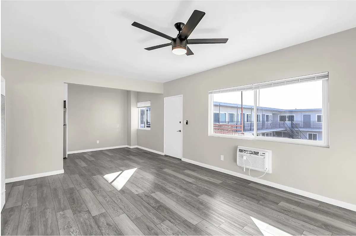 Floor plan Two Bedroom One Bath