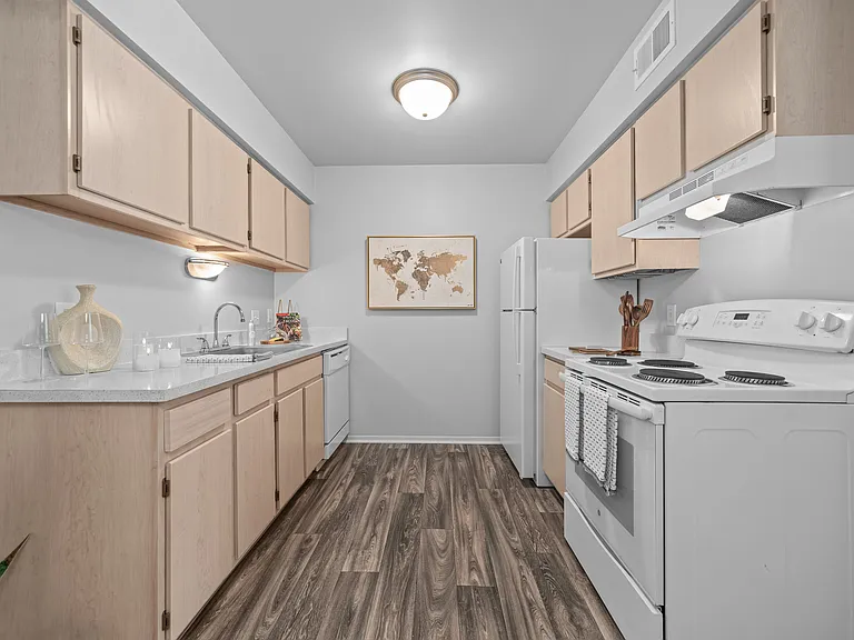 Gorgeous Kitchen at Dover Hills Apartments in Kalamazoo