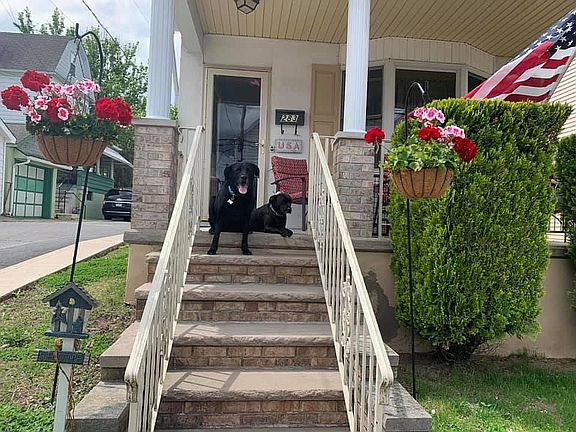 Lovely porch to sit and talk