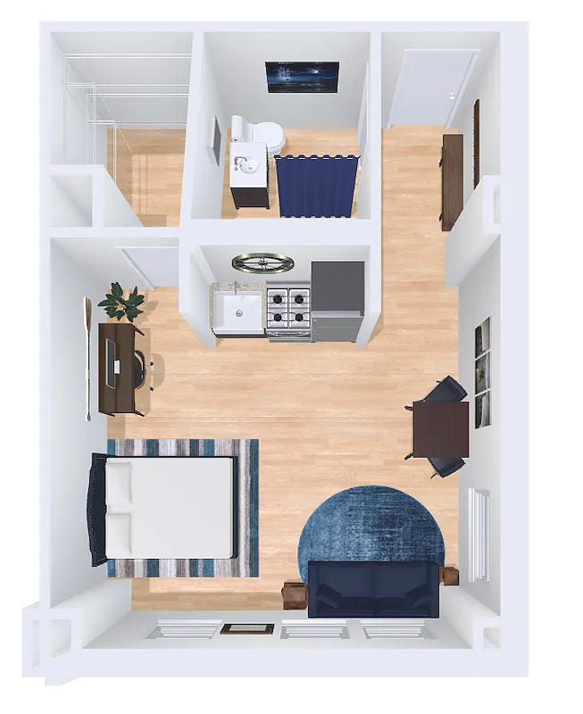 Floor plan studio 3