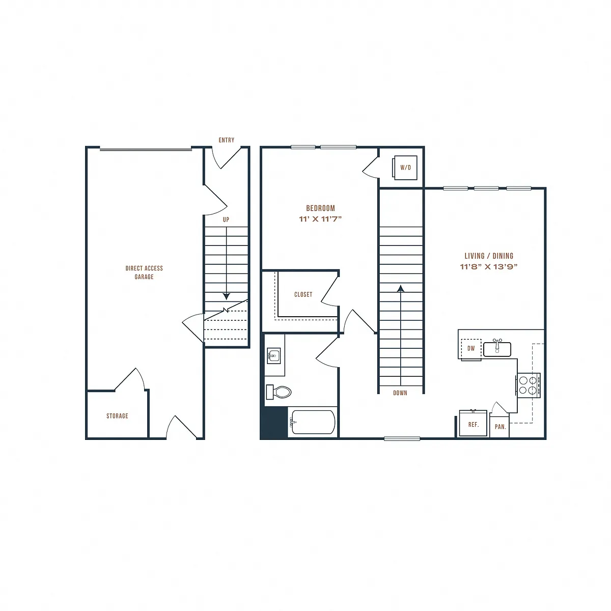 Floor plan Carriage