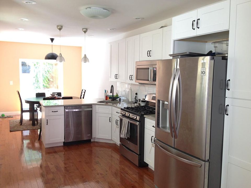 kitchen with all new stainless steel appliances
