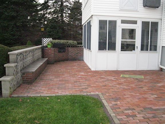 sunroom to customer patio