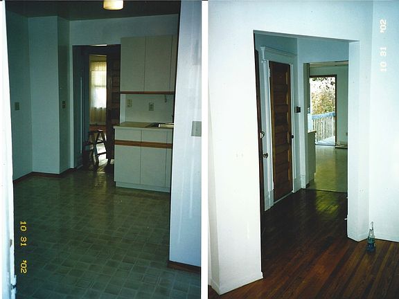 Kitchen, hallway