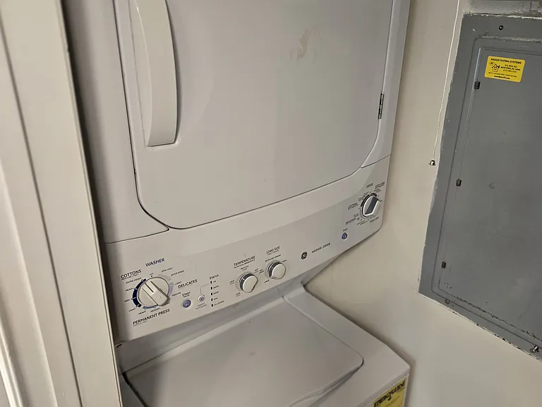 washer and dryer