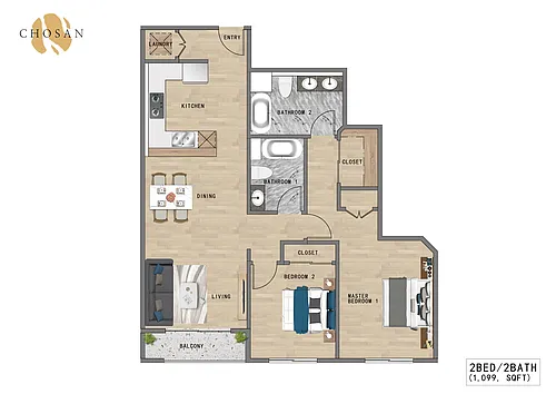 Floor plan B8