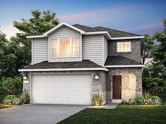 The Coolidge, a 2-story new construction home showing Home Exterior Q