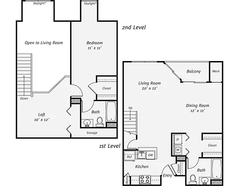Floor plan A1LP