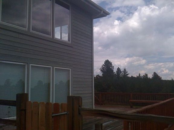 Side of house with deck