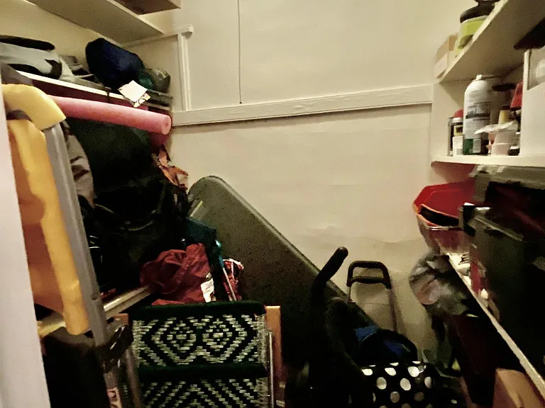 2nd of 2 huge waslk-in hallway closets