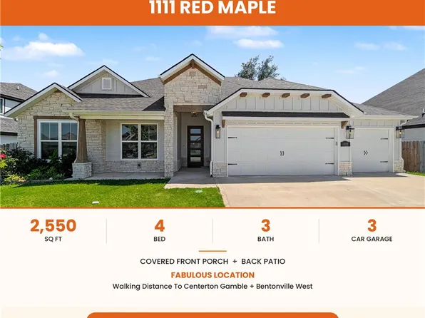 1111 Red Maple St, Centerton, AR 72719