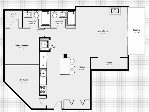 4th image of 2222 W Diversey Ave APT 310