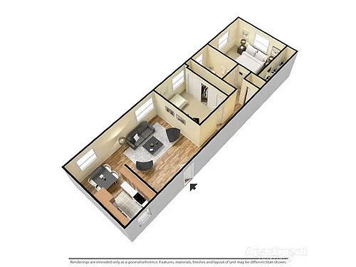 Floor plan Venetian 2x1